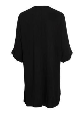 Vestido Vila Vipaliva preto para mulher