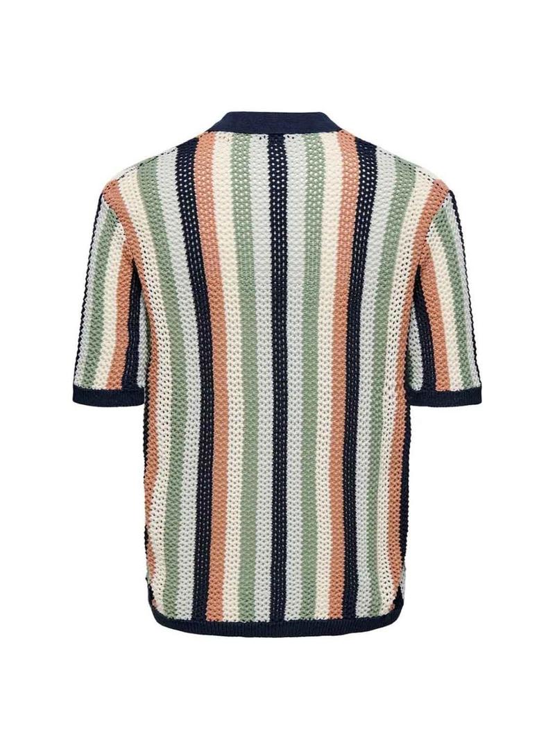 Camisa Only and Sons Kasper multicolor para hombre 