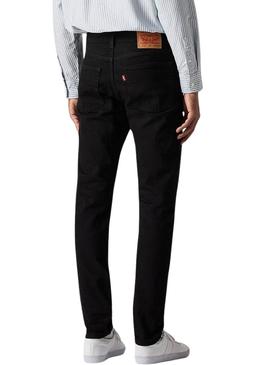 Calça jeans Levis 515 Slim Taper preta para homem
