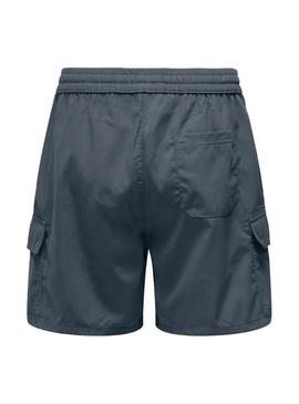 Bermudas Only and Sons Onskal cinza para homem