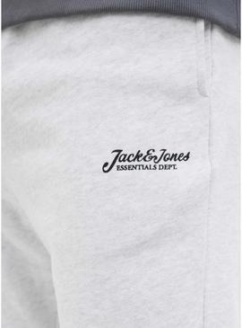 Bermudas Jack and Jones Gordon Beau cinza para homem.