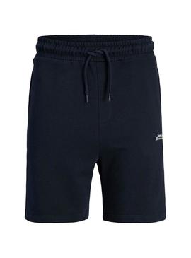 Bermudas Jack and Jones Gordon Beau azul marino para homem.