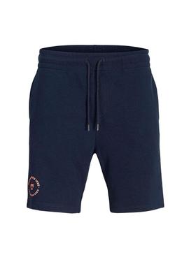 Bermudas Jack and Jones Gordon marinho para homem.