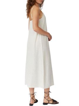 Vestido Vila Visenada branco para mulher.