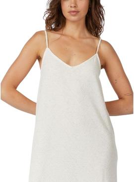 Vestido Vila Visenada branco para mulher.
