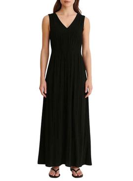 Vestido preto Vila Viyrina para mulher.