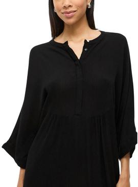 Vestido Vila Vipaliva preto para mulher