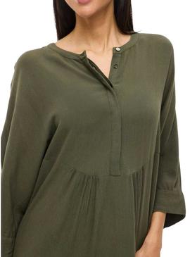 Vestido Vila Vipaliva verde para mulher