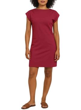 Vestido Only Jany granate para mulher