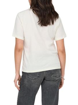 Camisa Only Rosa Paris para mulher.