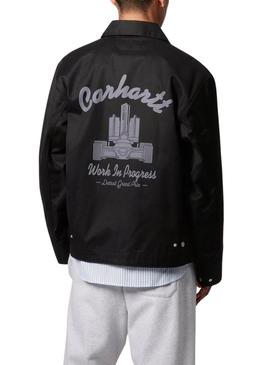 Jaqueta Carhartt Racer preta para homem