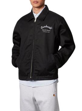Jaqueta Carhartt Racer preta para homem