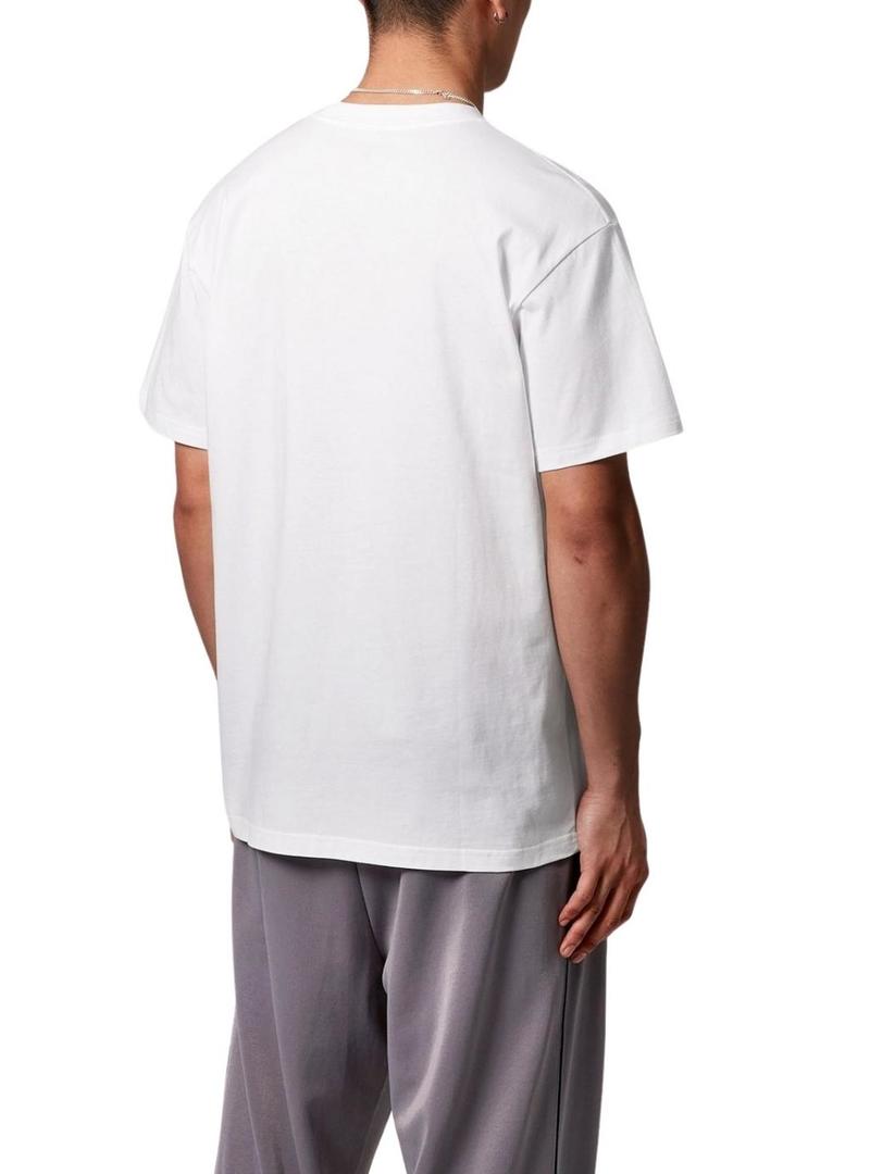 Camiseta Carhartt Pocket Heart branca para homem