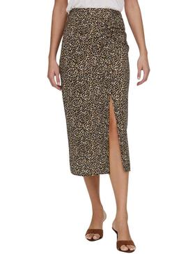 Saia estampada Vila Irma para mulher.