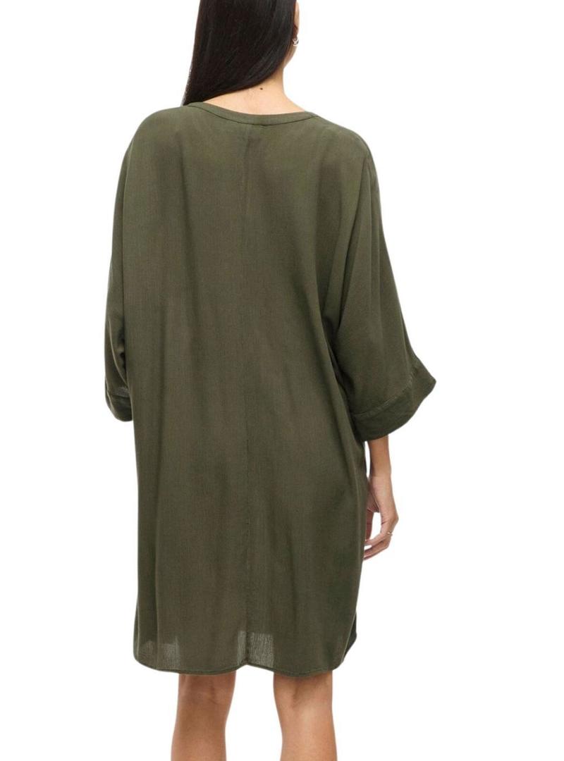 Vestido Vila Vipaliva preto para mulher