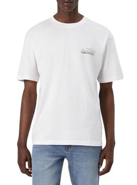 Camisola Only and Sons Keane Cancún branca para homem.