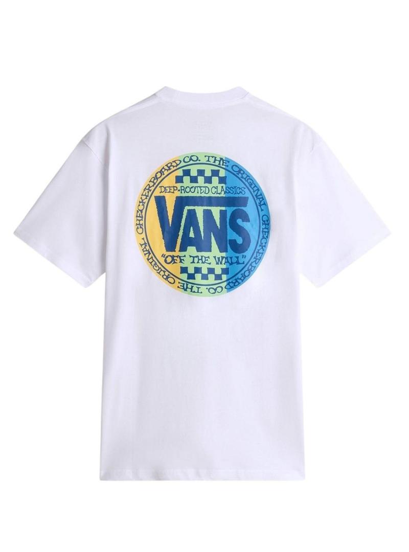 Camiseta Vans Retro branca para homem