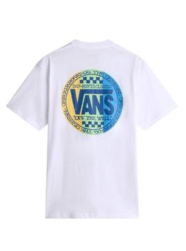Camiseta Vans Retro branca para homem