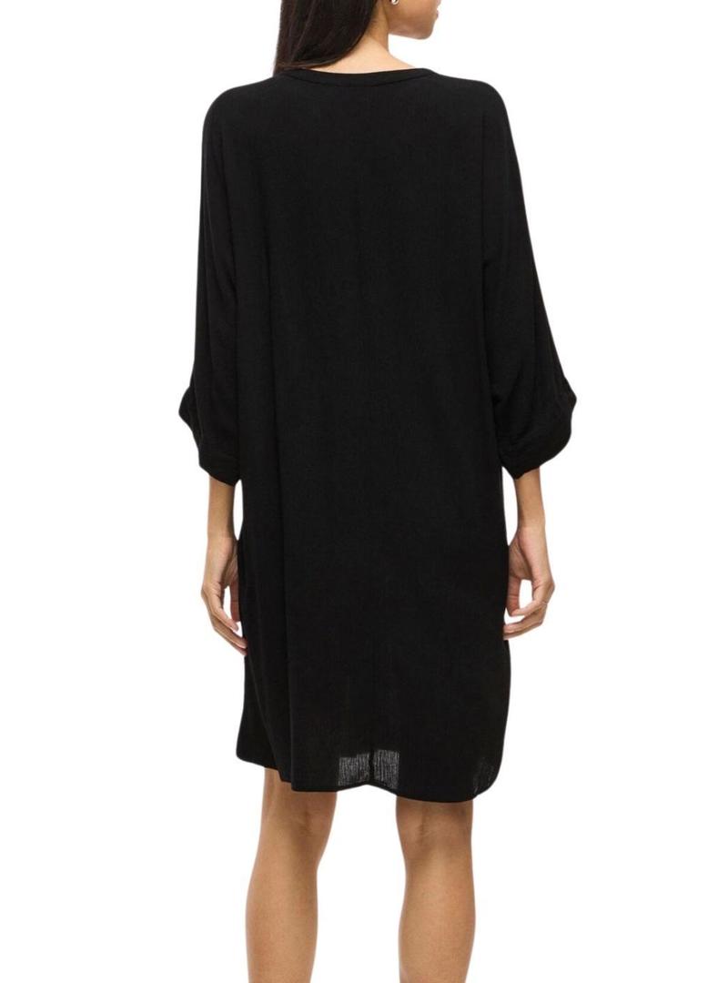 Vestido Vila Vipaliva preto para mulher