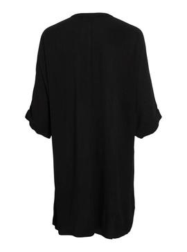 Vestido Vila Vipaliva preto para mulher