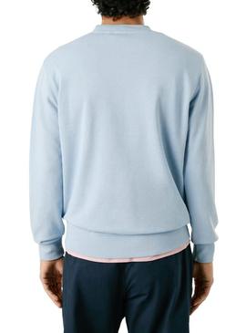 Moletom Pepe Jeans Milton azul para homem.