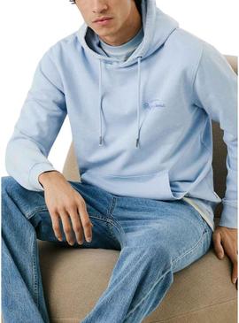 Sweatshirt Pepe Jeans Terrel azul para homem.