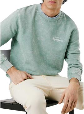 Moletom Pepe Jeans Terrel verde para homem