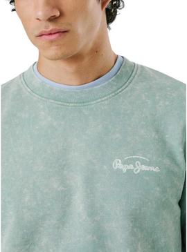 Moletom Pepe Jeans Terrel verde para homem