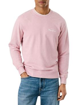 Moletom Pepe Jeans Terrel rosa para homem