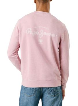 Moletom Pepe Jeans Terrel rosa para homem