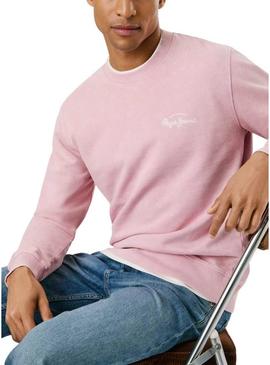 Moletom Pepe Jeans Terrel rosa para homem