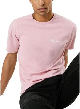 Camisa Pepe Jeans Terell rosa para homens