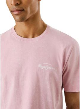 Camisa Pepe Jeans Terell rosa para homens