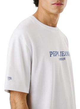 Camisa Pepe Jeans Tadeo branca para homem