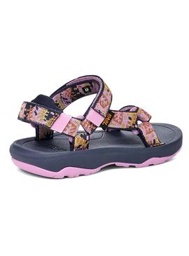 Sandálias Teva Hurricane rosa para menina