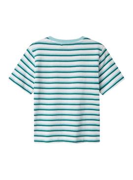 Camiseta Name It Jellan listras tigre para meninos.