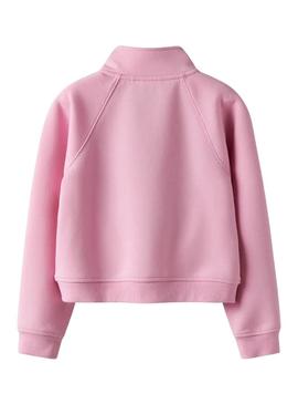 Moletom Name It Jugel rosa para menina