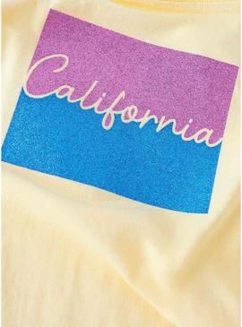 Camisola Name It Jassa amarela para menina.