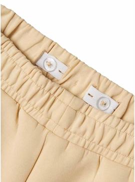 Shorts Name It Jugel amarelo para menina