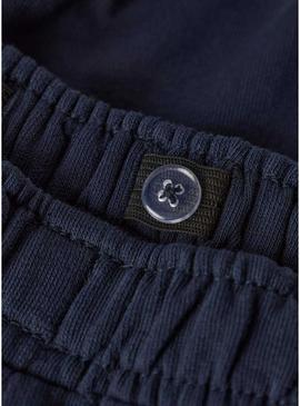 Shorts Name It Janko azul marinho para menino