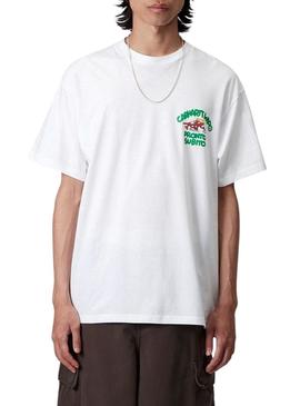 Camiseta Carhartt Branco Pronto para Homem