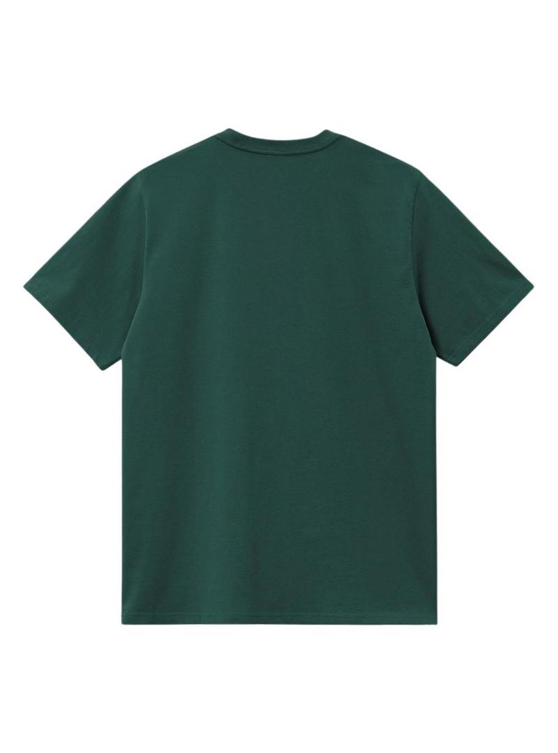 Camiseta Carhartt Chase verde escuro para homem