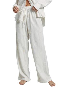 Calça branca feminina Only Caro