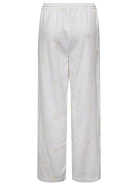 Calça branca feminina Only Caro