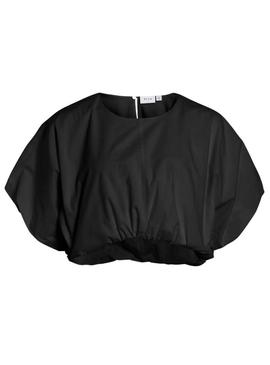 Top preto Vibaluni Vila para mulher