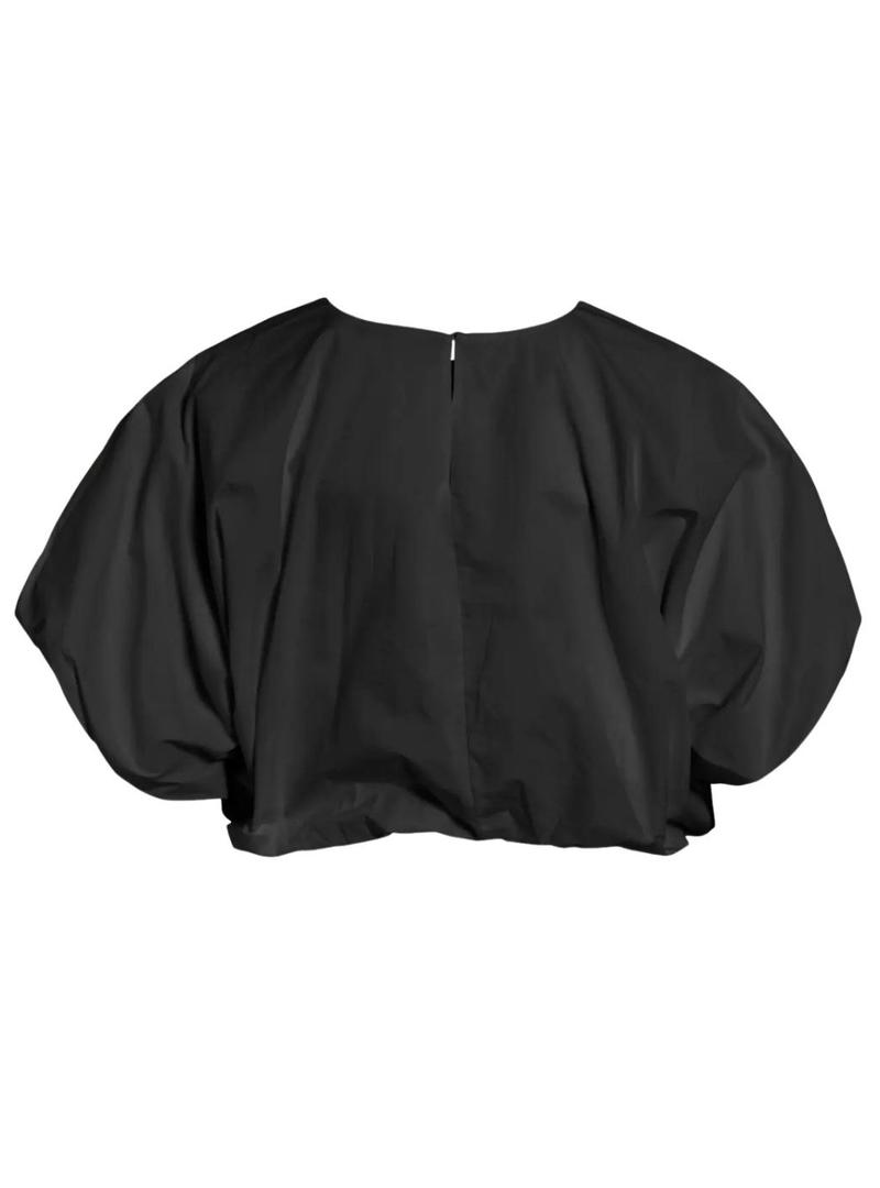 Top preto Vibaluni Vila para mulher