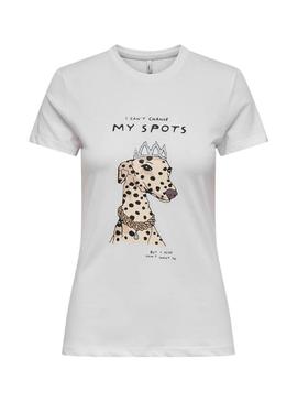 Camisola Only Baria spots para mulher.