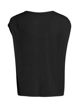 Camisa Vila Vialexis preta para mulher.