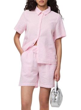 Camisa Pieces Sally rosa para mulher.