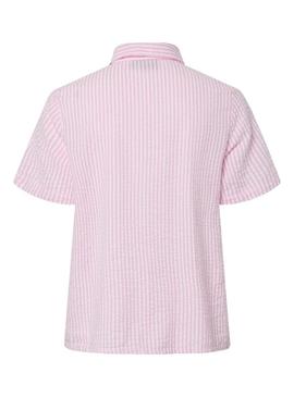 Camisa Pieces Sally rosa para mulher.